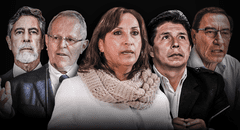 Perú tuvo 5 presidentes en los últimos 6 años, de los cuales 2 fueron vacados