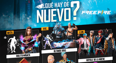 Free Fire lanza la nueva agenda semanal del 4 al 10 de enero con Dragones del Cielo