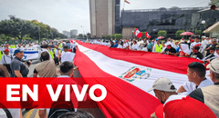 ‘Marcha por la paz’: cientos de personas marcharon en Lima y otras regiones