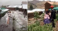 Piden ayuda para campesinos que perdieron sus cultivos tras intensa granizada en Cusco [VIDEO]