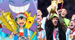 Qatar 2022: Lionel Messi y Ash Ketchum tuvieron el mismo camino para ser campeones, según fans
