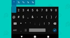 Smartphone: cómo escribir fracciones fácilmente en WhatsApp y otras apps de Android [FOTOS]