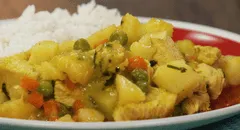 Receta del cau cau de pollo