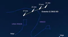 El cometa verde comienza a ser visible a simple vista: cuándo y cómo ubicarlo en el cielo