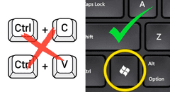¿Sabías que pegar un texto con la tecla ‘Windows’ y 'V' es mejor que con ‘Ctrl’?  [VIDEO] 