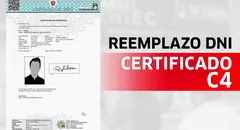 Certificado C4: Qué es, cómo obtenerlo y todo lo que debes saber sobre el documento de Reniec