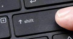 Laptop: ¿qué hacer si no me funciona la tecla shift?