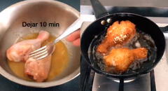 Mujer se vuelve famosa en TikTok al enseñar una fácil receta para cocinar broaster como KFC [VIDEO]