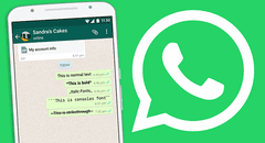 WhatsApp: cambia la letra de tus conversaciones en Android o iPhone con este truco secreto [FOTOS]