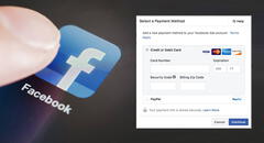 Facebook: cómo eliminar tu tarjeta de crédito o débito como método de pago