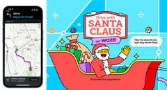 Waze: ¿cómo activar el ‘modo Papá Noel’ para volver a casa con la guía del personaje en trineo?