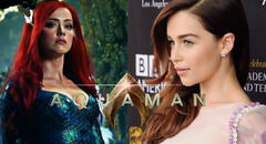 Amber Heard: Emilia Clarke sería ‘Mera’ y la reemplazaría en Aquaman 2