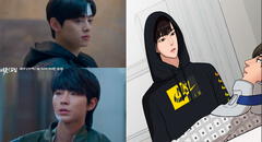 True beauty episodio 10: escena del accidente del K-drama vs. el webtoon