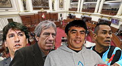 Exfutbolistas postulan en las elecciones generales de 2021