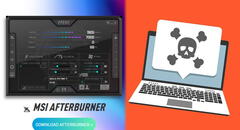 Sitio falso distribuye malware disfrazado del conocido MSI Afterburner