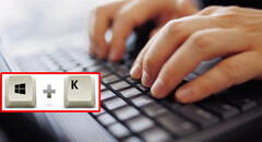 Windows 10: ¿probaste presionar las teclas ‘Windows + K’ a la vez? Descubre qué pasa