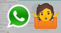 WhatsApp: conoce el significado real del emoji con la persona encogiendo los hombros