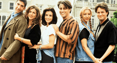 Efemérides: Un día como hoy 22 de septiembre se estrena la serie Friends en 1994