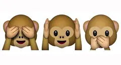 WhatsApp: conoce el verdadero significado de los emojis de los tres monos