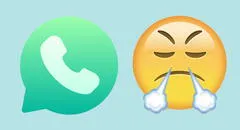 WhatsApp: ¿cuál es el significado del emoji de la carita que bota humo por la nariz? 