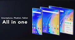 TCL presenta su primer smartphone que tiene una pantalla plegable y enrollable 