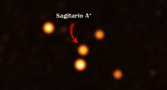 Imágenes inéditas del centro de nuestra galaxia revelan un enorme agujero negro