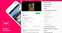 VIPA: la app que te permite denunciar carros mal estacionados y reportar violencia pública