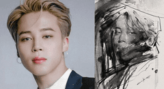Jimin de BTS: artista coreano presenta obra inspirada en idol de Bangtan