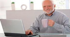 Conoce la historia de Harold, el anciano que se volvió meme por su peculiar sonrisa