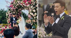 Boda de Hyun Bin y Son Ye Jin: entrada de los novios y más momentos emotivos en video