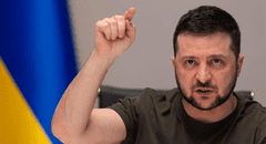 Zelenski asegura que solo la “diplomacia” pondrá fin a la guerra entre Rusia y Ucrania
