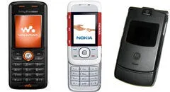 Los 5 celulares que fueron todo un éxito antes de la era del smartphone