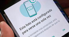WhatsApp: conoce el truco que te permitirá enviar fotos y mensajes que se borran automáticamente
