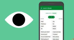 ¿Cómo funciona la nueva aplicación de Google con la que puedes ‘hablar’ con los ojos?