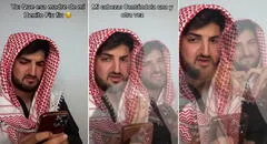 Árabe revela con divertido trend que no deja de pensar en la canción “Mi bebito fiu fiu”