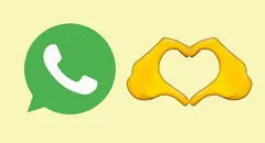 WhatsApp: ¿qué significa el emoji de las manos que forman un corazón?