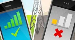 ¿Por qué mi teléfono se queda fuera de servicio o sin señal?