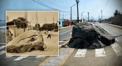 ¿Por qué la ‘Piedra de Alto Larán’ está en medio de la pista desde hace 100 años?