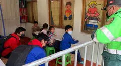Cusco: policías recolectan libros y juegos didácticos para niños de escasos recursos