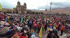Organizaciones sociales en Cusco anuncian reunión para acordar protestas contra Dina Boluarte
