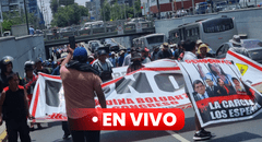 Marcha en Lima EN VIVO: 13 agentes de la PNP quedan heridos durante desbloqueo en la Panamericana Sur