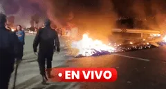 Marcha en Lima EN VIVO: bloquean Panamericana Sur a la altura de Cerro Azul y se impide ingreso a la capital