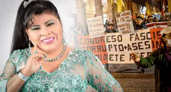 Isaura de los Andes donó S/10.000 para protestantes que viajarán a Lima