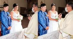 Novio sorprende a sacerdote tras afirmar que es obligado a casarse en plena ceremonia