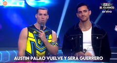 Patricio Parodi le da la bienvenida a Austin Palao a “Esto es guerra” y niega rivalidad entre los 2