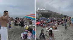 Lleva a su novio italiano a conocer la playa de Ancón y su reacción es viral: “Parece mercado”