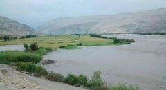 Río Ocoña en Arequipa está cerca del desborde por incremento de lluvias