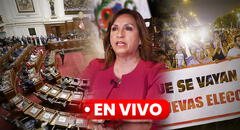 Dina Boluarte EN VIVO: presidenta buscará adelanto de elecciones si Congreso no aprueba reconsideración