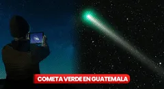 Cometa verde en Guatemala: ¿cómo ver este evento astronómico? Horarios y fechas