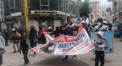 Familiares de víctimas del 9 de enero en Juliaca exigen justicia